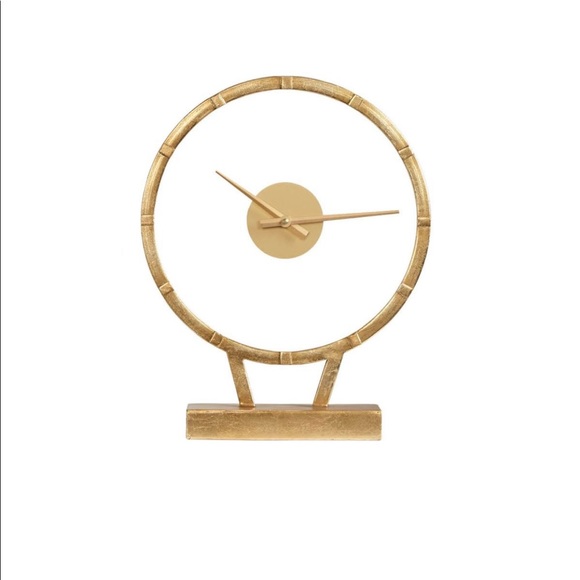 Madison Park Other - Madison Park Signature Kensington Clock - Gold
